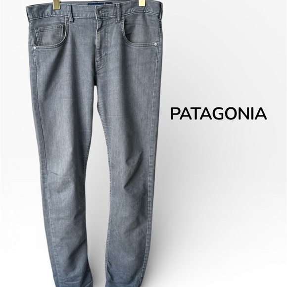 Patagonia Other - Patagonia Slim Straight Jeans in Grey Wash